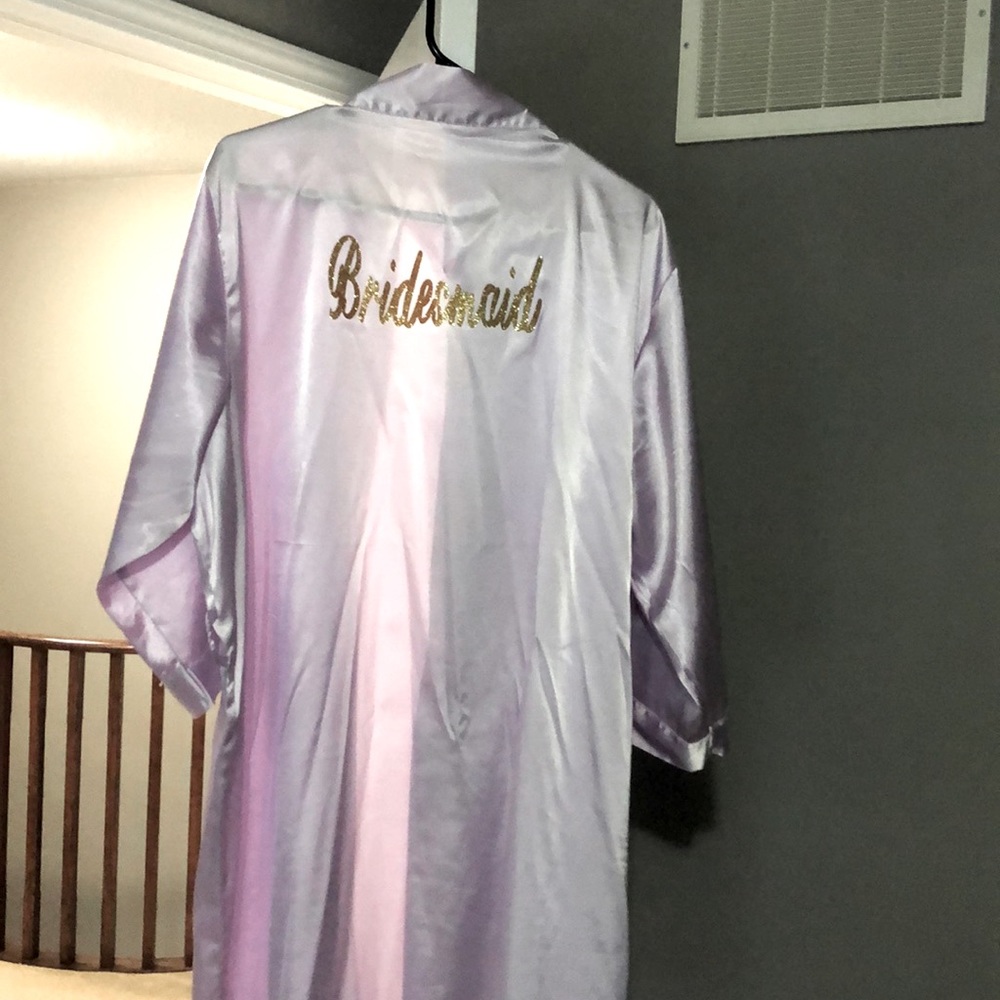Silk robe (bridesmaid)